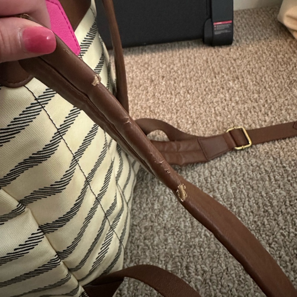 FOSSIL Coated Canvas Backpack - Picture 9 of 15